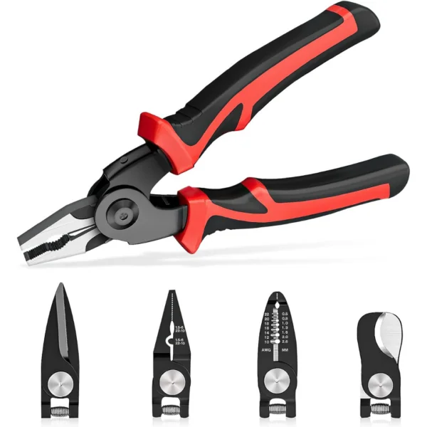 In Multi Tool Combination Interchangeable Pliers Kit