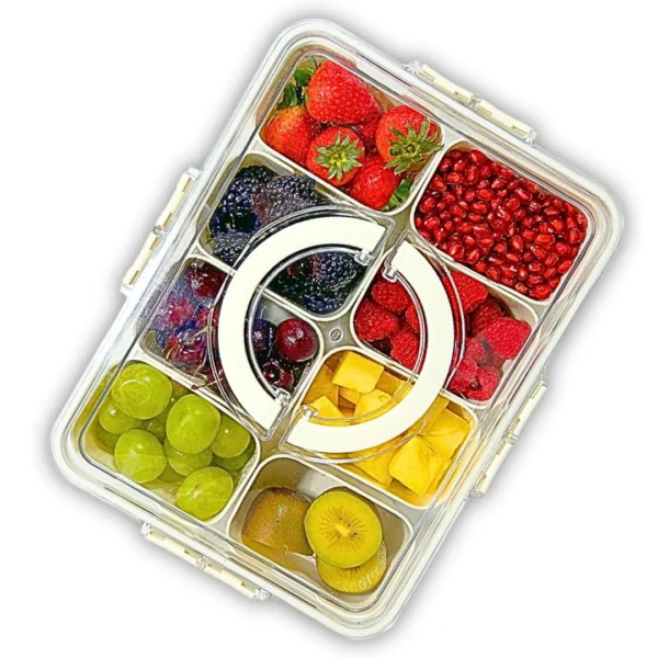 Container Storage Organizer for Veggie, Fruit, Candy, Nuts