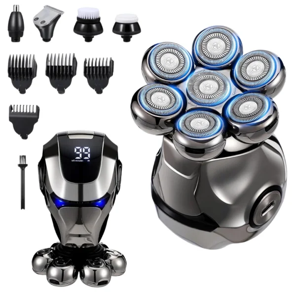 Electric Razor Rechargeable Rotary Shavers