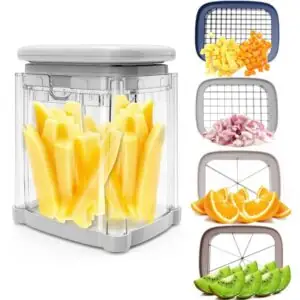 French Fry Cutter Food Chopper with Blades