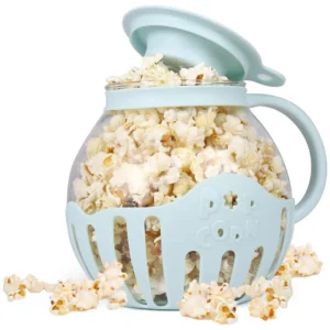 Glass Microwave Popcorn Popper