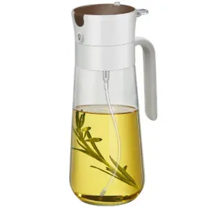 Glass Olive Oil Dispenser Bottle & Oil Sprayer Bottle In