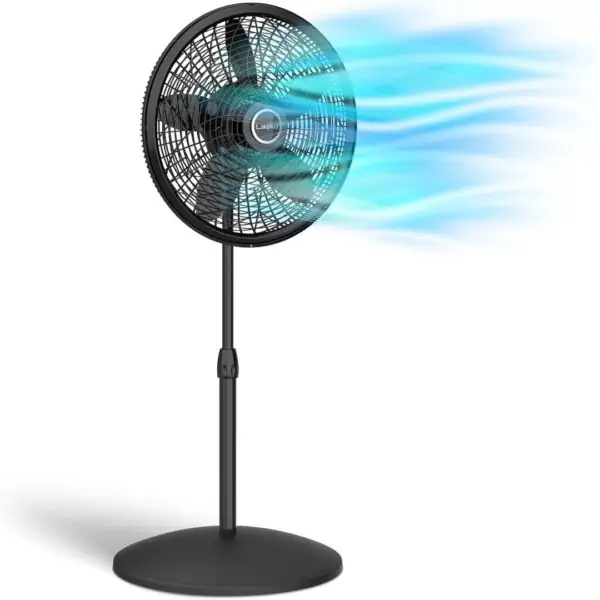 Lasko Oscillating Pedestal Fan Adjustable Height Speed