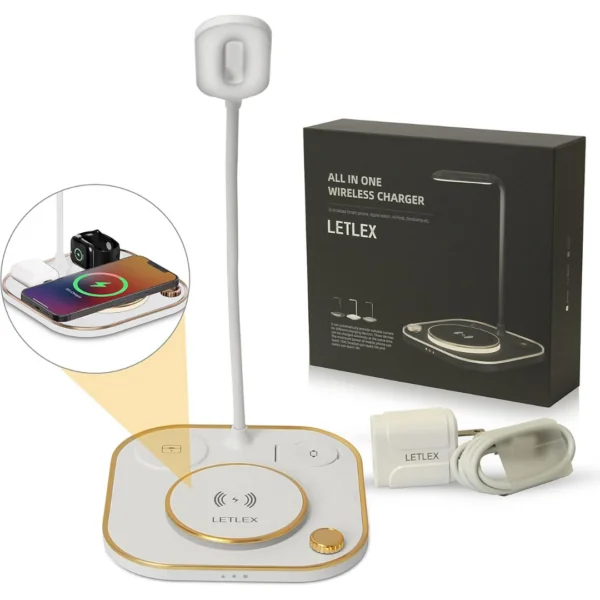 Led Desk Lamp Qi Wireless Charger