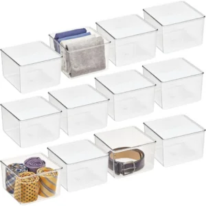 Plastic Drawer Organizer Square Box