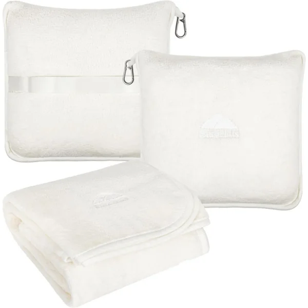 Premium Soft Plush Travel Blanket Pillow