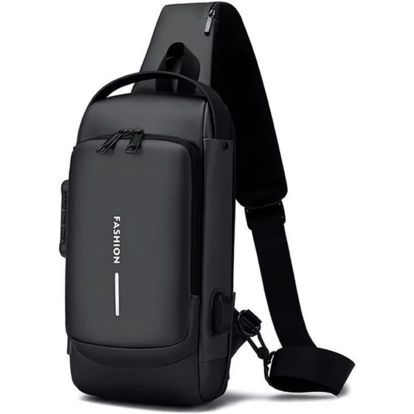 Sling Backpack USB Anti Theft Waterproof