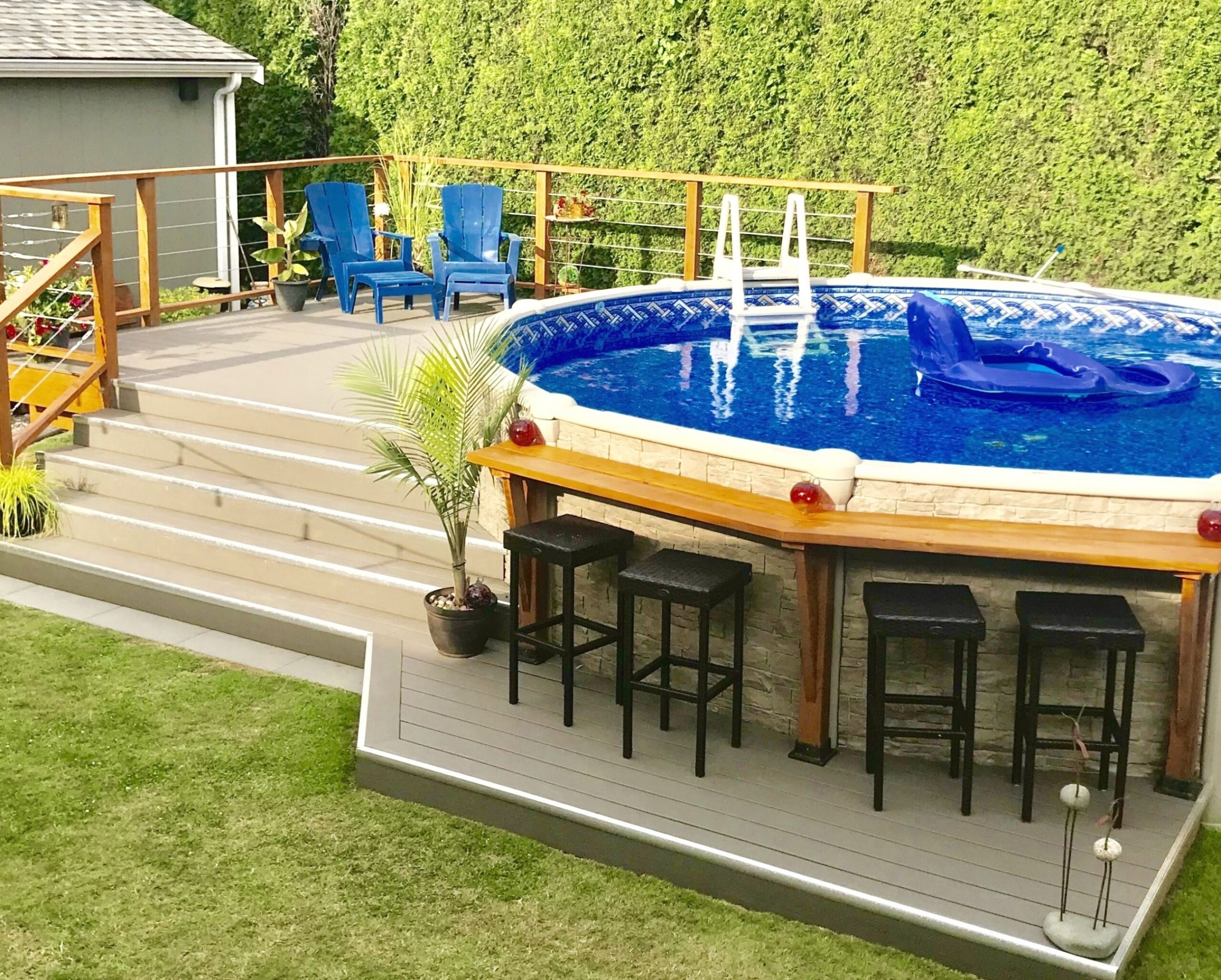 Above Ground Pools With Deck Ideas 3 Scaled 
