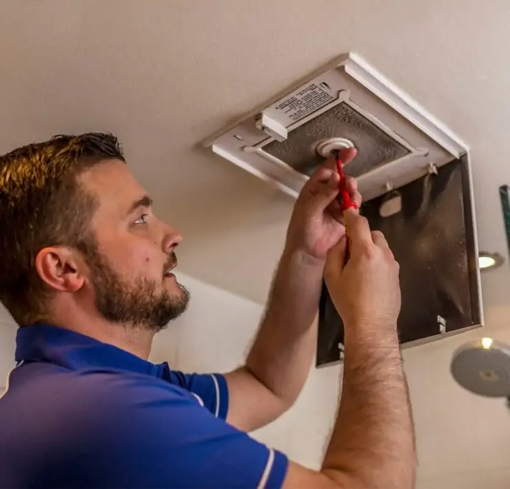 how to install a vent fan in a bathroom